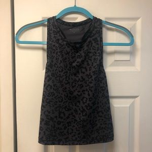 Athleta Aurora High Neck Crop Tank.
